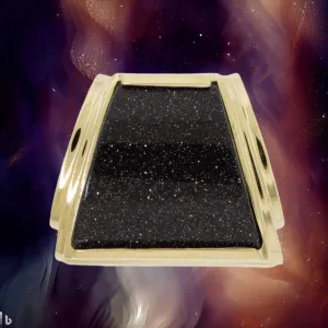 14K Yellow Gold Goldstone Slide/Pendant by Siffari from our Estate Collection