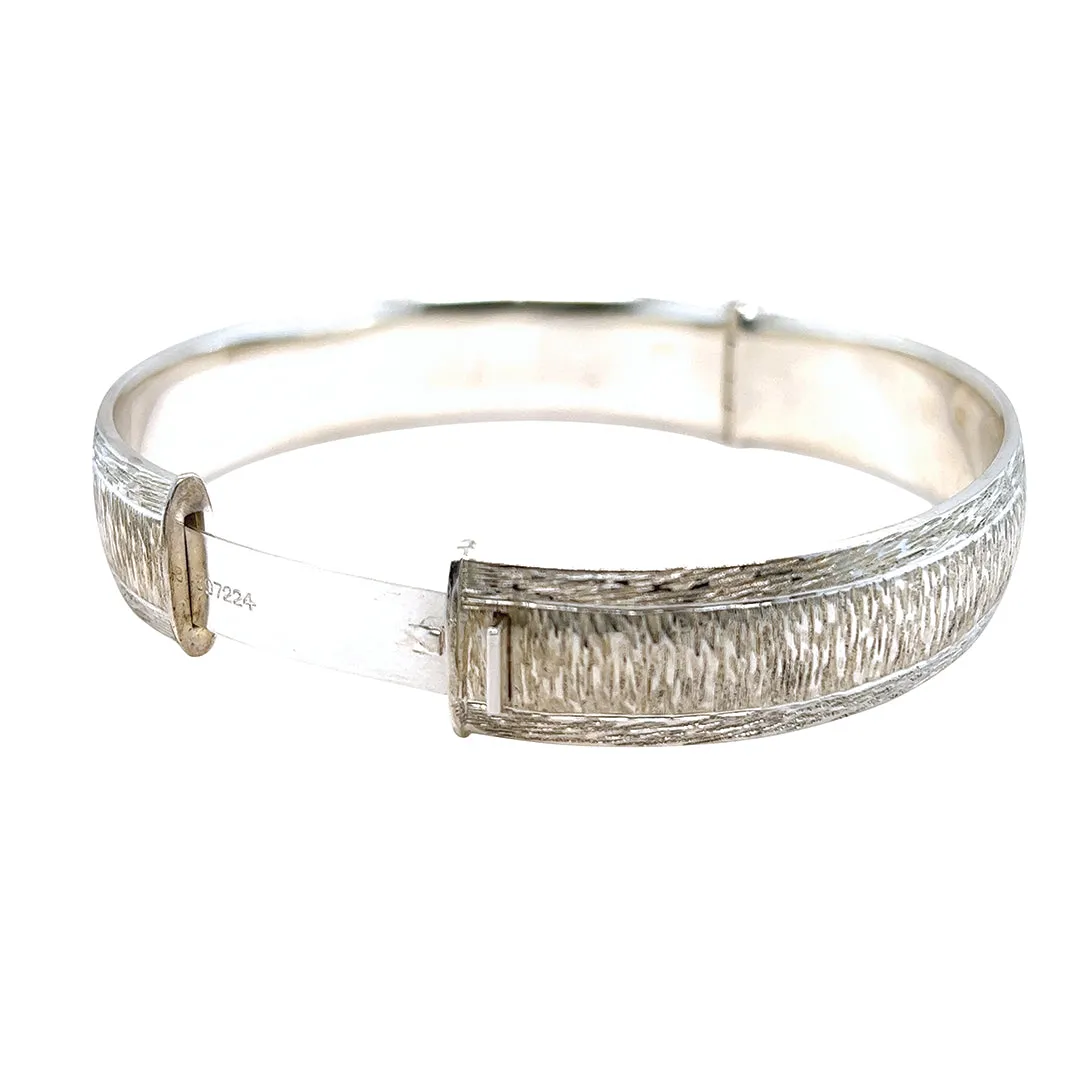 Barked Effect Bangle