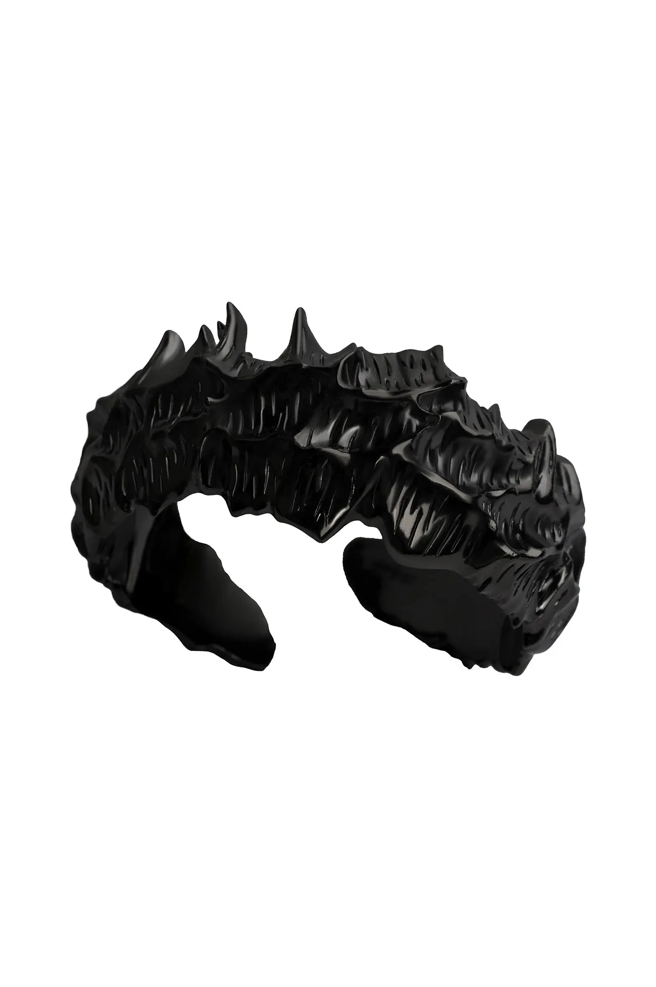 BRASS BK LUTETIUM EQUOS BANGLE/BLACK