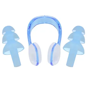 Cressi Swimming Ear Plugs & Nose Clip Set