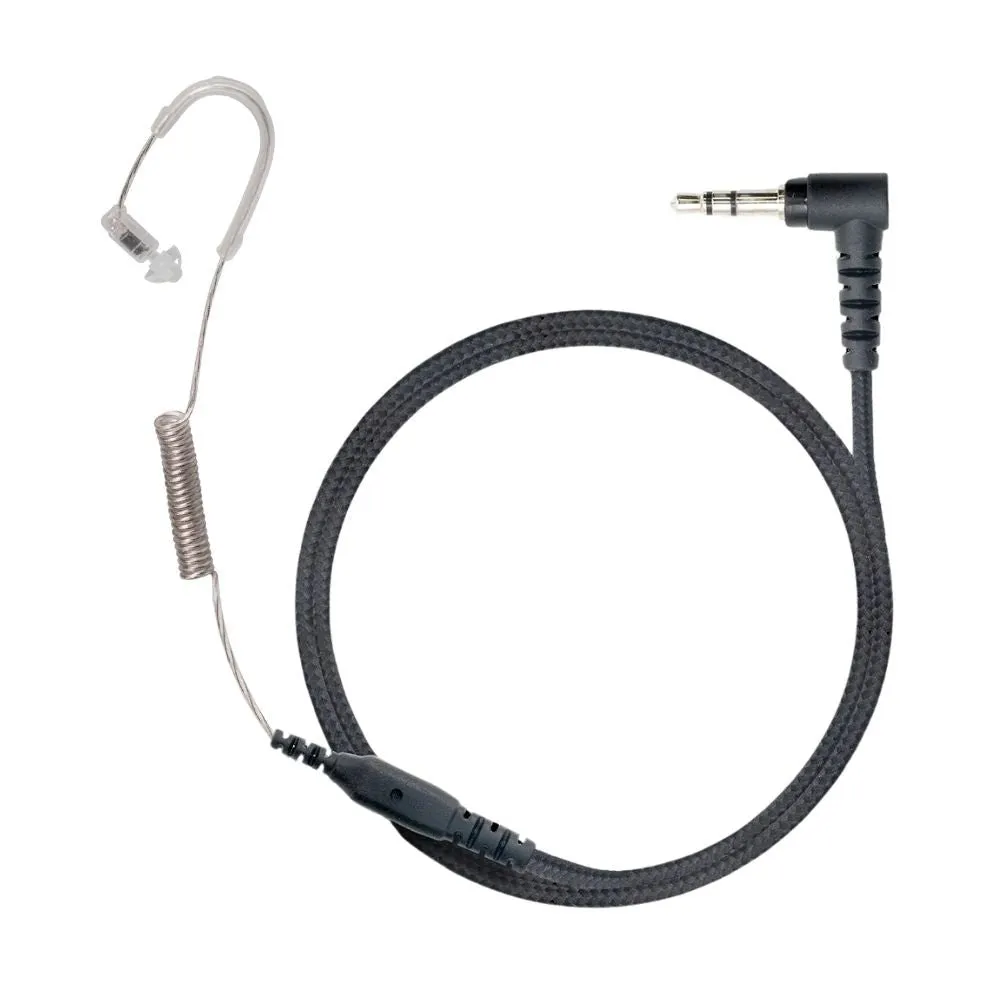 DELTA 2-Wire Surveillance Kit, Tactical (Braided), Quick Disconnect