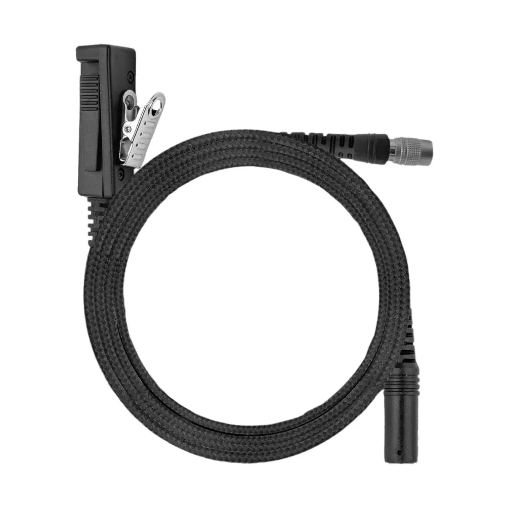 DELTA 2-Wire Surveillance Kit, Tactical (Braided), Quick Disconnect