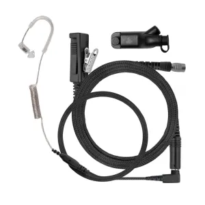 DELTA 2-Wire Surveillance Kit, Tactical (Braided), Quick Disconnect