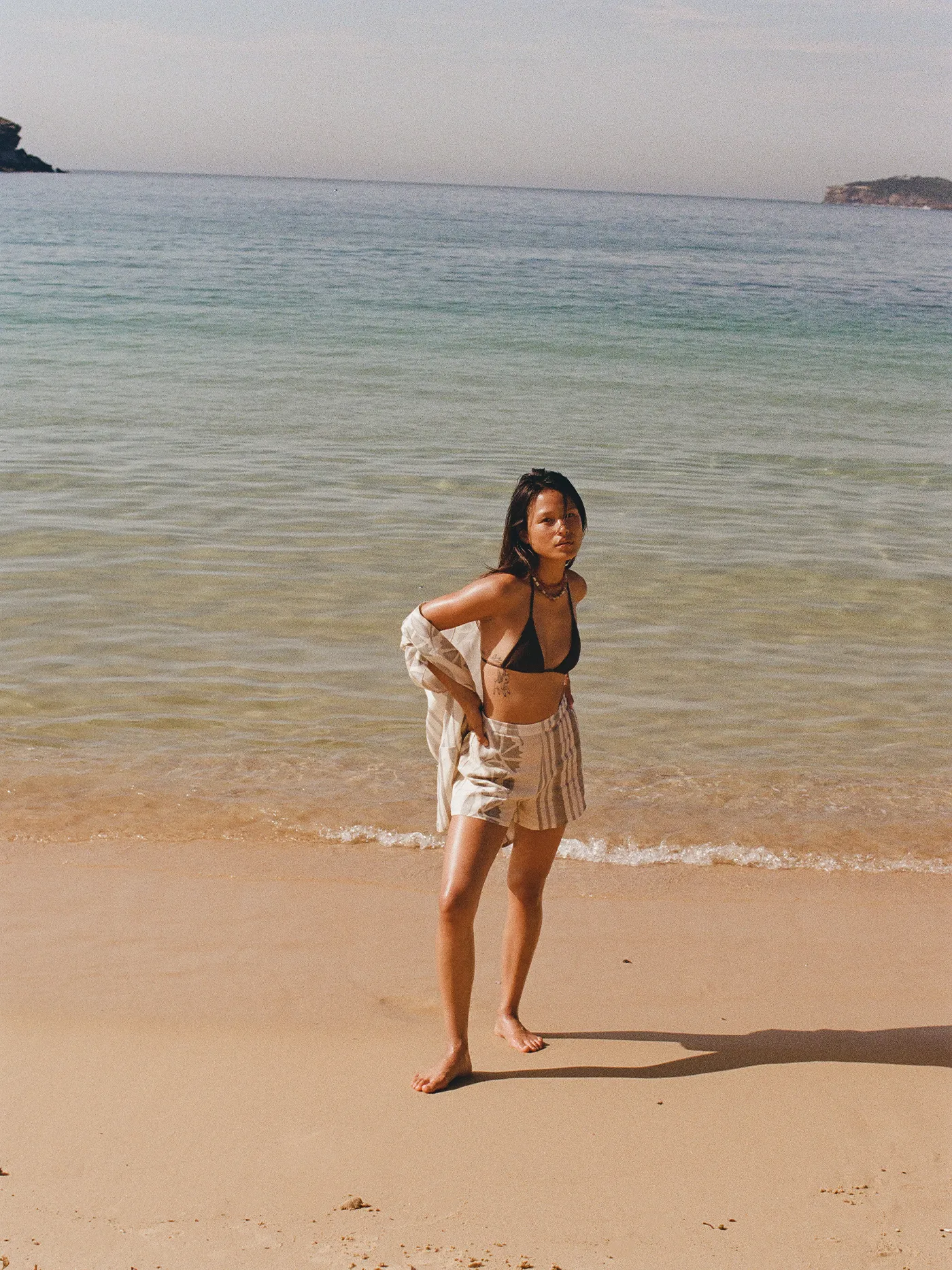 Freya Shorts | Clove Cream