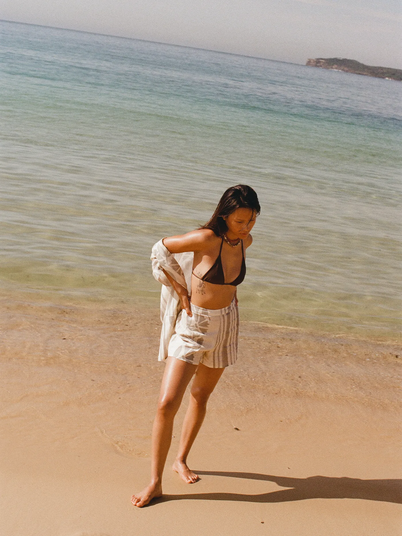 Freya Shorts | Clove Cream