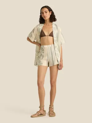 Freya Shorts | Clove Cream