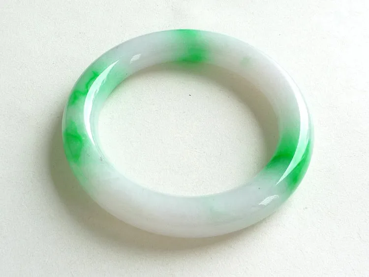 Natural Jade Bangle Jadeite Bangle Internal Diameter 55.5mm BER131