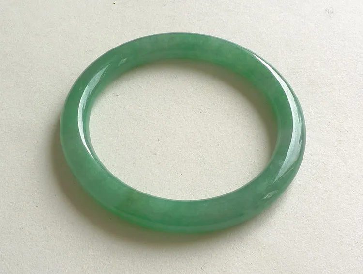 Natural Jade Bangle Jadeite Bangle Internal Diameter 55.5mm BER943