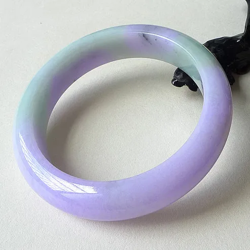 Natural Jade Bangle Jadeite Bangle Internal Diameter 55mm BER361