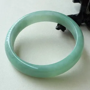 Natural Jade Bangle Jadeite Bangle Internal Diameter 56.5mm BER345