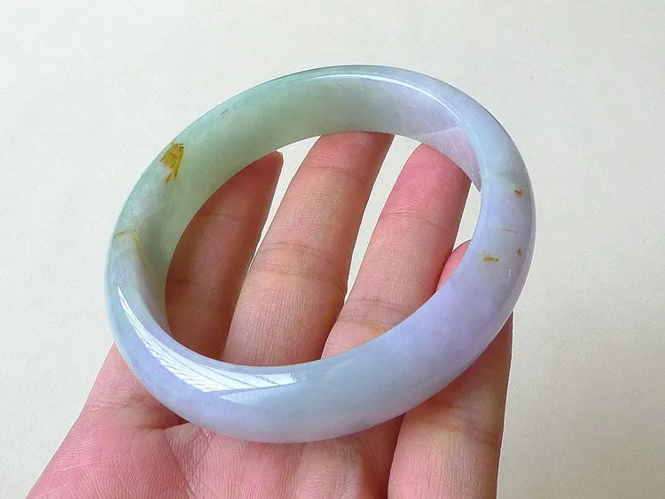 Natural Jade Bangle Jadeite Bangle Internal Diameter 57.5mm BER299