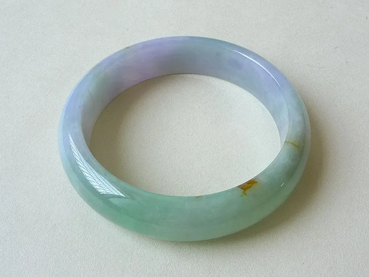 Natural Jade Bangle Jadeite Bangle Internal Diameter 57.5mm BER299