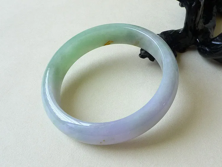 Natural Jade Bangle Jadeite Bangle Internal Diameter 57.5mm BER299