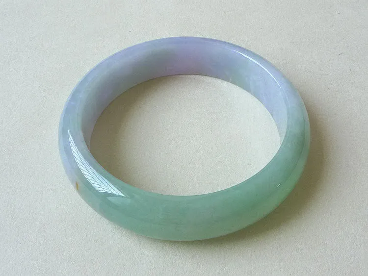 Natural Jade Bangle Jadeite Bangle Internal Diameter 57.5mm BER299
