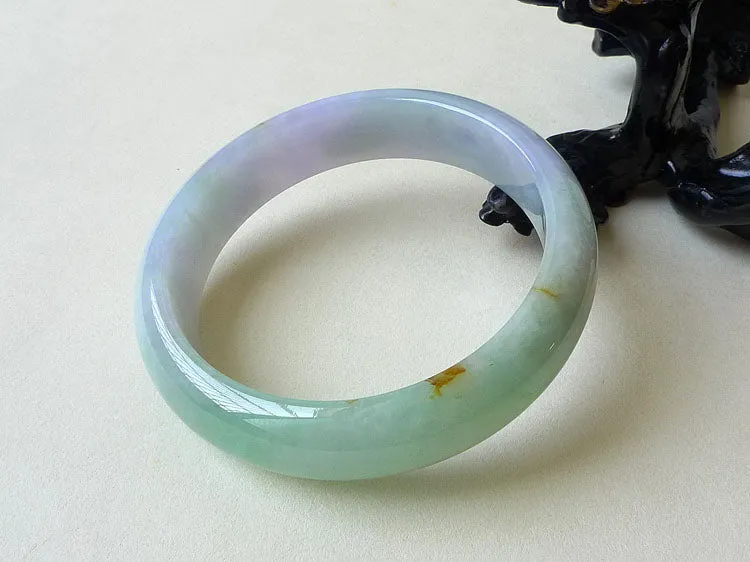 Natural Jade Bangle Jadeite Bangle Internal Diameter 57.5mm BER299