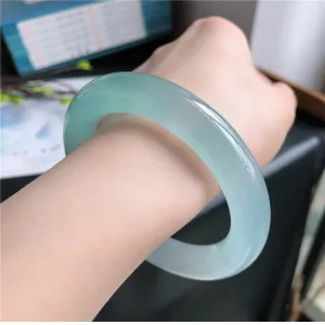 Natural Jade Bangle Jadeite Bangle Internal Diameter 57.6mm A4030507