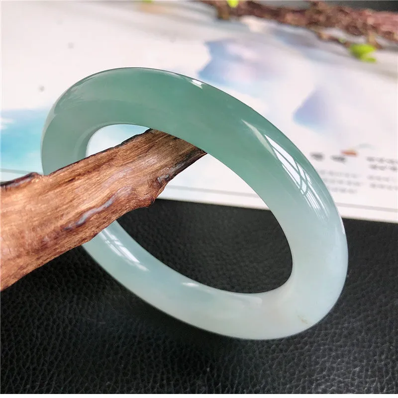 Natural Jade Bangle Jadeite Bangle Internal Diameter 57.6mm A4030507