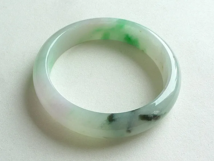 Natural Jade Bangle Jadeite Bangle Internal Diameter 57mm BER570
