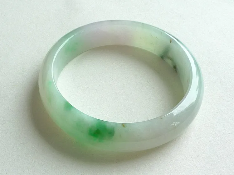 Natural Jade Bangle Jadeite Bangle Internal Diameter 57mm BER570