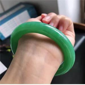 Natural Jade Bangle Jadeite Bangle Internal Diameter 58.2mm A4030709
