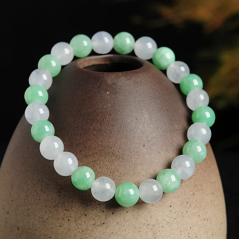 Natural Jade Bracelet Jadeite Bracelet BT86