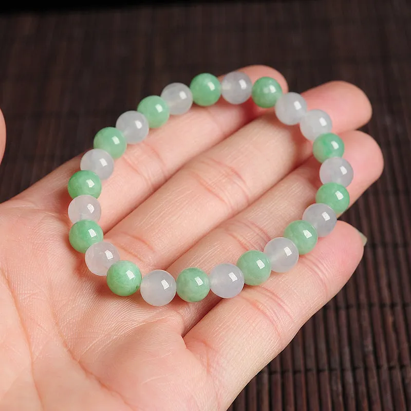 Natural Jade Bracelet Jadeite Bracelet BT86