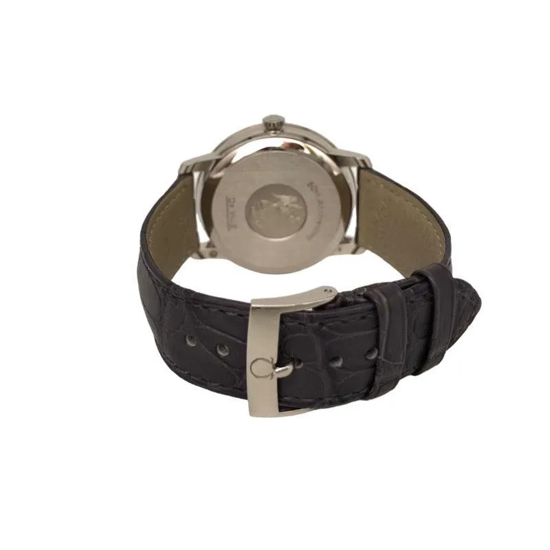 Omega Devil Prestige 50th Anniversary Model 424.53.40.20.04.002 K18 White Gold Watch Men's Used