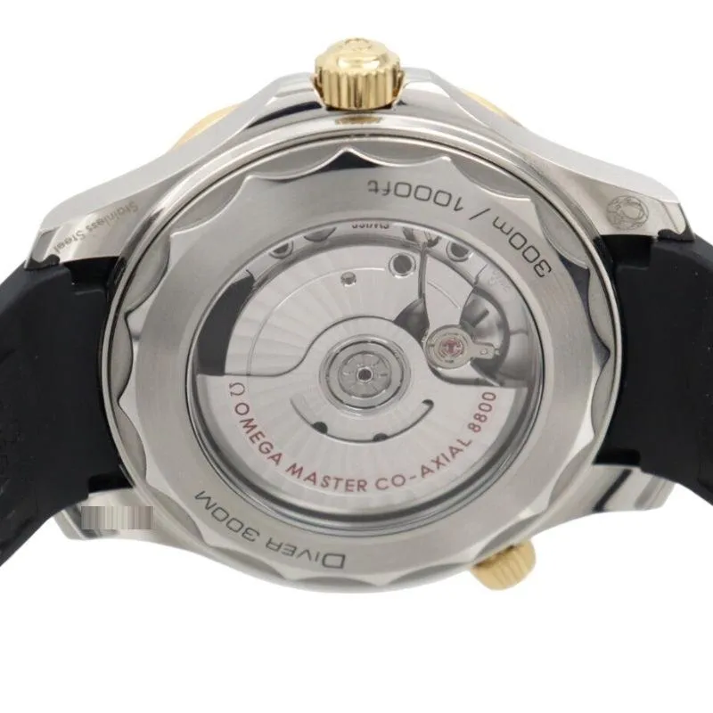 Omega Seamaster Diver 300M Co-Axial Master Chronometer 42MM 210.22.42.20.01.001 Black Watch Men's Used