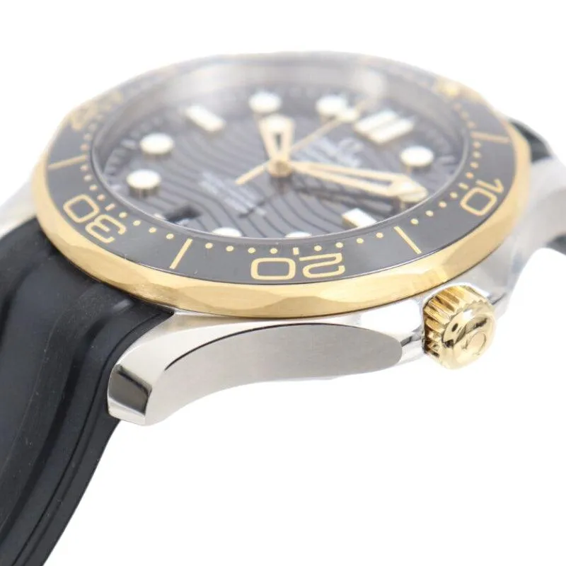 Omega Seamaster Diver 300M Co-Axial Master Chronometer 42MM 210.22.42.20.01.001 Black Watch Men's Used