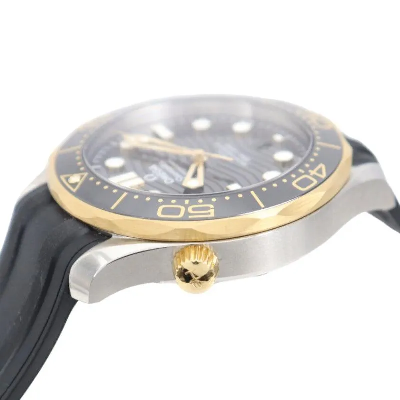 Omega Seamaster Diver 300M Co-Axial Master Chronometer 42MM 210.22.42.20.01.001 Black Watch Men's Used