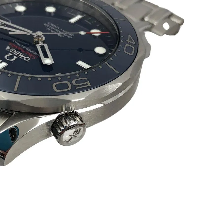 Omega Seamaster Professional 300 Co-Axial 212.30.41.20.03.001 Blue Watch Men's Used