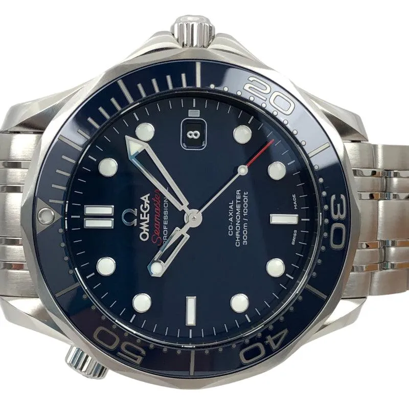 Omega Seamaster Professional 300 Co-Axial 212.30.41.20.03.001 Blue Watch Men's Used