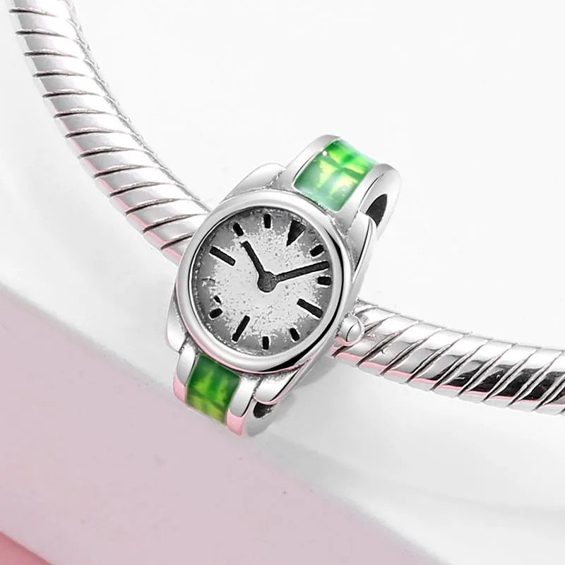 Silver Ribbon Charms Jewelry For Women
