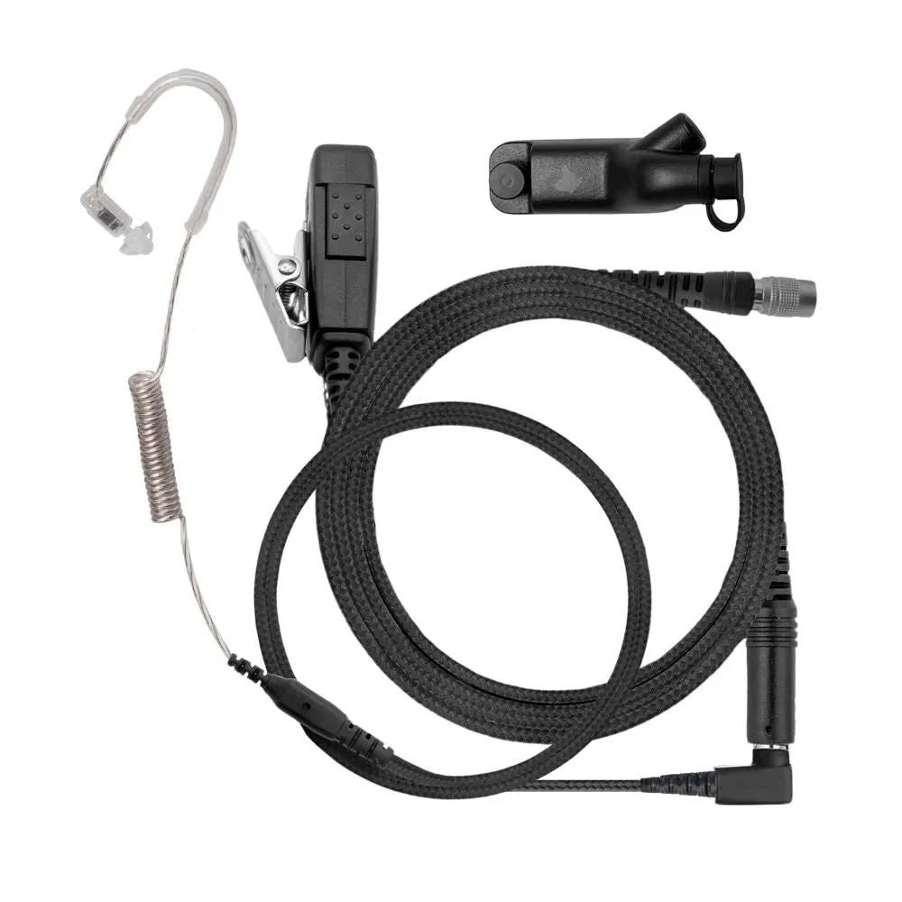 ZULU 1-Wire Surveillance Kit, Tactical (Braided), Quick Disconnect